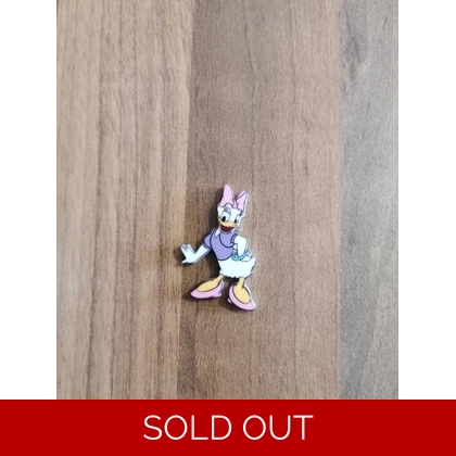 Disney Daisy Duck Standing Happy Single Pin Badge